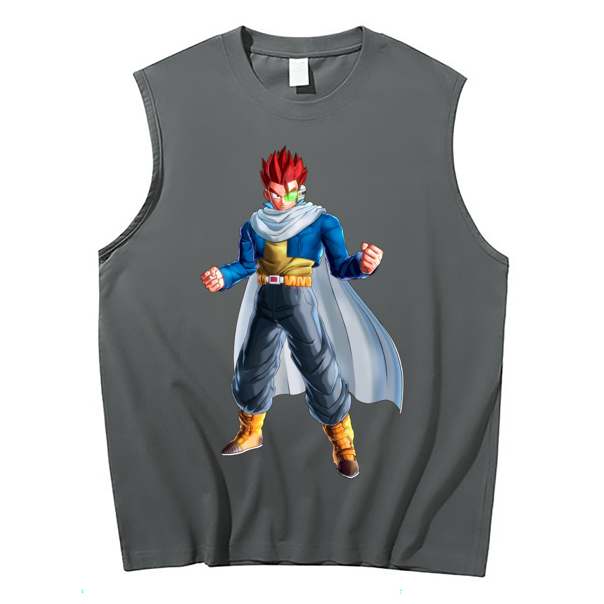 （画像用） ドラゴンボール 孫 悟飯（そんごはん）DRAGON BALL Son Gohan コットン100％タンクトップ（フロントプリント）